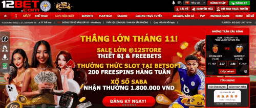 12Bet - Trang web hơi cá cược trực tuyến an toàn hàng đầu